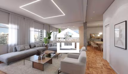 Apartamento com 3 dormitórios à venda, 230 m² por R$ 3.200.000,00 - Higienópolis - São Paulo/SP
