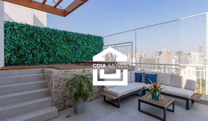 Cobertura com 2 dormitórios à venda, 154 m² por R$ 2.550.000 - Brooklin - São Paulo/SP
