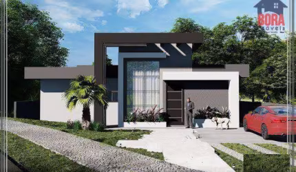 Casa com 3 dormitórios à venda, 186 m² por R$ 1.550.000 - Condominio Figueira Garden - Atibaia/SP