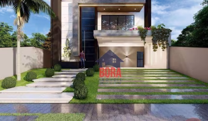 Casa com 5 dormitórios à venda, 307 m² por R$ 2.790.000 - Figueira Garden - Atibaia/SP