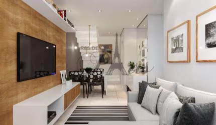 Sobrado com 2 dormitórios à venda, 88 m² por R$ 399.000,00 - Vila Valparaíso - Santo André/SP