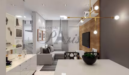 Sobrado com 2 dormitórios à venda, 69 m² por R$ 389.000,00 - Vila Valparaíso - Santo André/SP