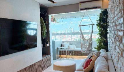 Apartamento com 2 dormitórios à venda, 74 m² por R$ 670.000,00 - Santa Mônica - Uberlândia/MG