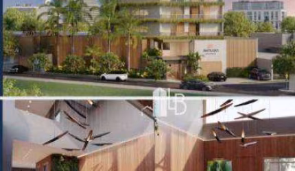 Apartamento no bairro Tibery com dois quartos e varanda gourmet