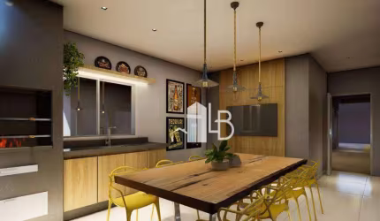 Apartamento com 2 dormitórios à venda, 59 m² por R$ 362.000,00 - Novo Mundo - Uberlândia/MG