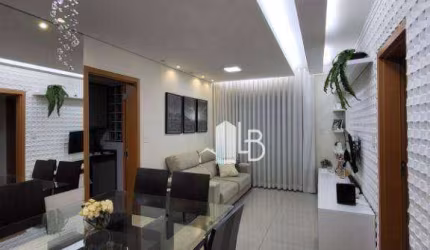 Apartamento com 2 dormitórios à venda, 76 m² por R$ 465.000,00 - Jardim Finotti - Uberlândia/MG