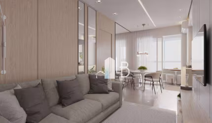 Apartamento no bairro Tibery com dois quartos e uma suíte.
