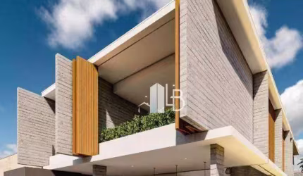 Sobrado luxuoso no Condomínio Park Sul com três suítes e área gourmet completa.