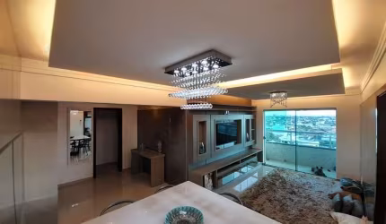 Apartamento no bairro Saraiva com três quartos, uma suíte e varanda gourmet.