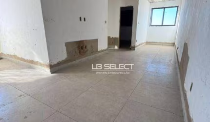 Apartamento com dois quartos e uma suíte.