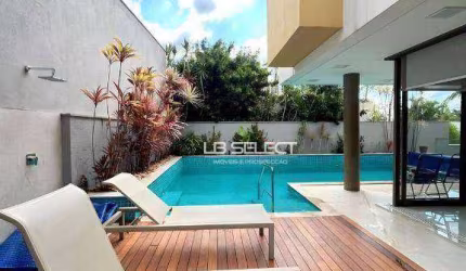 Casa no Condomínio Reserva do Vale com  três suítes, a máster com closet, escritório e lavado e área gourmet completa.