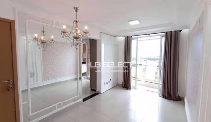 Apartamento no bairro Bosque dos Buritis com dois quartos, uma suíte e elevador.
