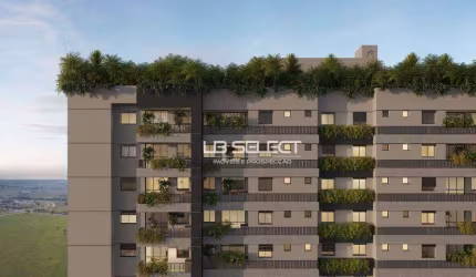Apartamento Edifício Signat com  dois quartos, uma suíte e varanda gourmet.
