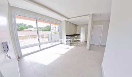Apartamento no bairro Santa Maria com três quartos, suíte, varanda gourmet e duas vagas de garagem.