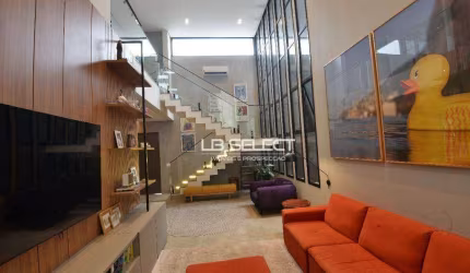 Casa no Condominio Alphaville II com quatro suítes e área gourmert completa.