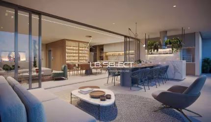 Apartamento no bairro Gávea com três suítes, ampla área gourmet e quatro vagas de garagem,