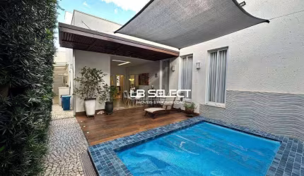 Casa no  Condomínio Splendido com três quartos, uma suíte e varanda gourmet.