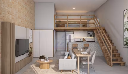 Loft com 1 quarto à venda no Saco Grande, Florianópolis , 43 m2 por R$ 654.353