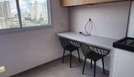 Apartamento com 1 dormitório para alugar, 24 m² por R$ 2.200,00/mês - Belém - São Paulo/SP