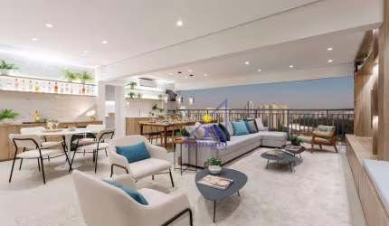 Apartamento com 3 dormitórios à venda, 144 m² por R$ 1.780.000,00 - Tatuapé - São Paulo/SP