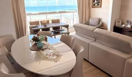 apartamento no Alfredo Volpi vista mar , 4 suítes, 136m2 - 1.600.000,00 - Porteira Fechada