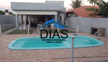 RANCHO EM BORBOREMA TRÊS DORMITÓRIOS ESPAÇO GOURMET PISCINA