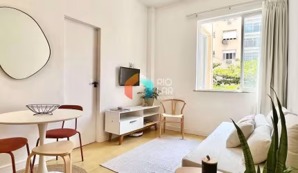 Flamengo, apartamento, quarto e sala, 1 suíte, 1 banheiro social, cozinha planejada com lavanderia,