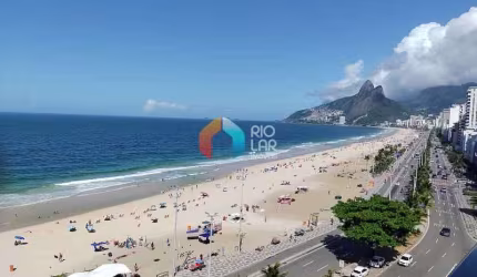 Apartamento à Venda em Ipanema, 110m2, Sala Ambientes, 2 Suítes, Varanda, Vista Lateral Mar, Vaga