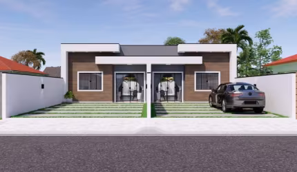 Casa para Venda em Pontal do Paraná, Balneário Monções, 2 dormitórios, 1 suíte, 1 banheiro, 2 vagas