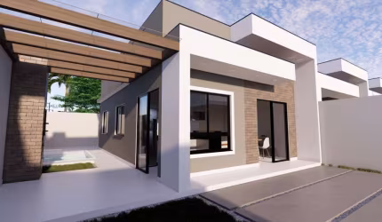 Casa para Venda em Matinhos, CURRAES, 2 dormitórios, 1 suíte, 1 banheiro, 1 vaga