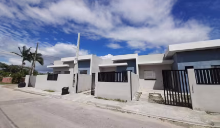 Casa para Venda em Pontal do Paraná, Balneário Canoas, 2 dormitórios, 1 suíte, 1 banheiro, 1 vaga