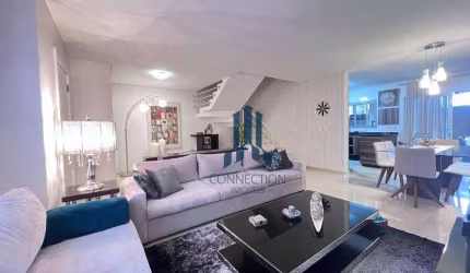 Sobrado com 4 dormitórios para alugar, 180 m² por R$ 10.308,91/mês - Santa Felicidade - Curitiba/PR
