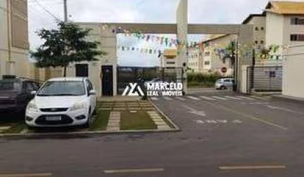Vendo  apto padrão de 2/4 de 4º andar em condomínio fechado com completa infra e