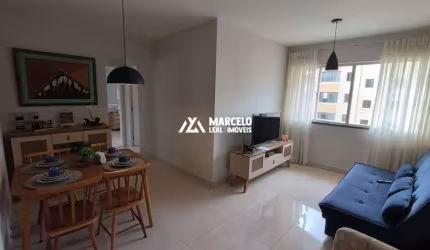 Alugo apto de 2/4 sendo 01 suite mobiliado completo com elevador e portaria 24hs