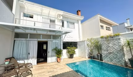 Casa em condomínio fechado com 3 quartos à venda na Genésio Cleto da Silva, 26, Jardim Petrópolis, Piracicaba por R$ 1.650.000