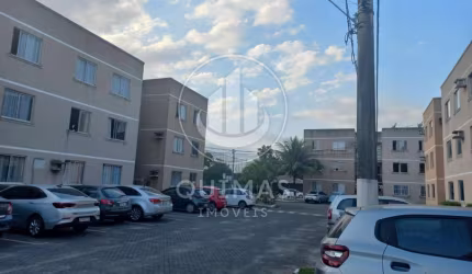 Apartamento para Venda em Rio das Ostras, JARDIM MARILEIA, 2 dormitórios, 1 banheiro, 1 vaga