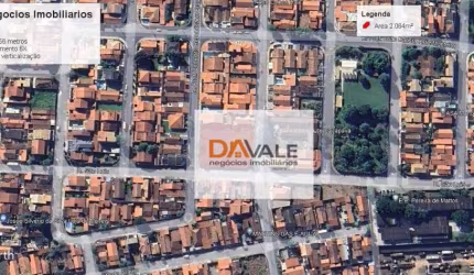 Terreno à venda, 2064 m² por R$ 2.150.000,00 - Vila Antônio Augusto Luiz - Caçapava/SP