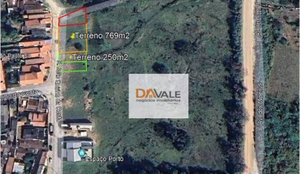 Terreno à venda, 768 m² por R$ 380.000,00 - Jardim Rafael - Caçapava/SP