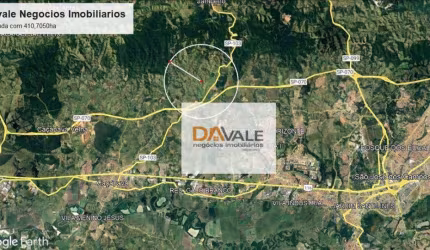 Área à venda, 4000000 m² por R$ 40.000.000,00 - Piedade - Caçapava/SP