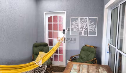 Casa com 3 dormitórios para alugar, 100 m² por R$ 3.142,24/mês - Vila Santos - Caçapava/SP
