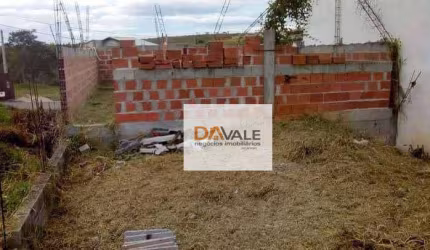 VENDO TERRENO 217,5 MTS COM ESTRUTURA E PAREDES JA PRONTAS NO JARDIM PANORAMA