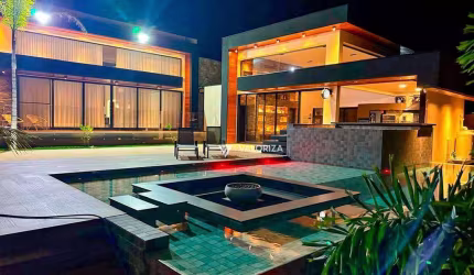 Casa com 3 suítes, sendo 1 suíte master à venda, 470 m² por R$ 4.500.000 - Condomínio Saint Patrick - Sorocaba/SP