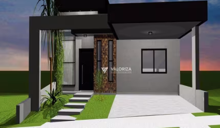Casa com 3 quartos à venda, 121 m² por R$ 640.000 - Golden Park Residence II - Sorocaba/SP