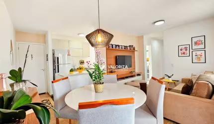 Apartamento com 3 quartos, sendo 1 suíte à venda, 70 m² por R$ 430.000 - Condomínio Villa Flora - Votorantim/SP