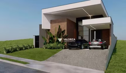 Casa com 3 dormitórios à venda, 162 m² por R$ 1.700.000,00 - Condomínio Terras Alpha Nova Esplanada - Votorantim/SP