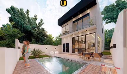 Casa de alto padrão no Condomínio Terras Alpha, Bairro Granja Marileusa: luxo e sofisticação em Uberlândia-MG!