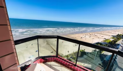 Apartamento 3 dormitórios na Praia Grande - Caiçara, 125m