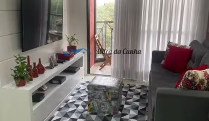 Venha morar na Vila Euclides, Apartamento à Venda com 3 Dormitórios, 1 Suíte, 2 vagas, 69m², São Bernardo do Campo