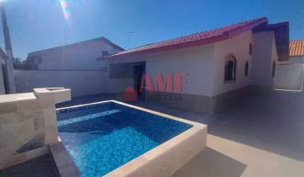 Cana nova com piscina em Mongagua