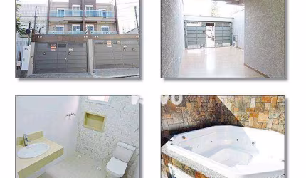 Sobrado novo - 3 quartos ( 1 suíte) - 3 vagas - 170 m² por R$ 1.720.000 - Mirandópolis